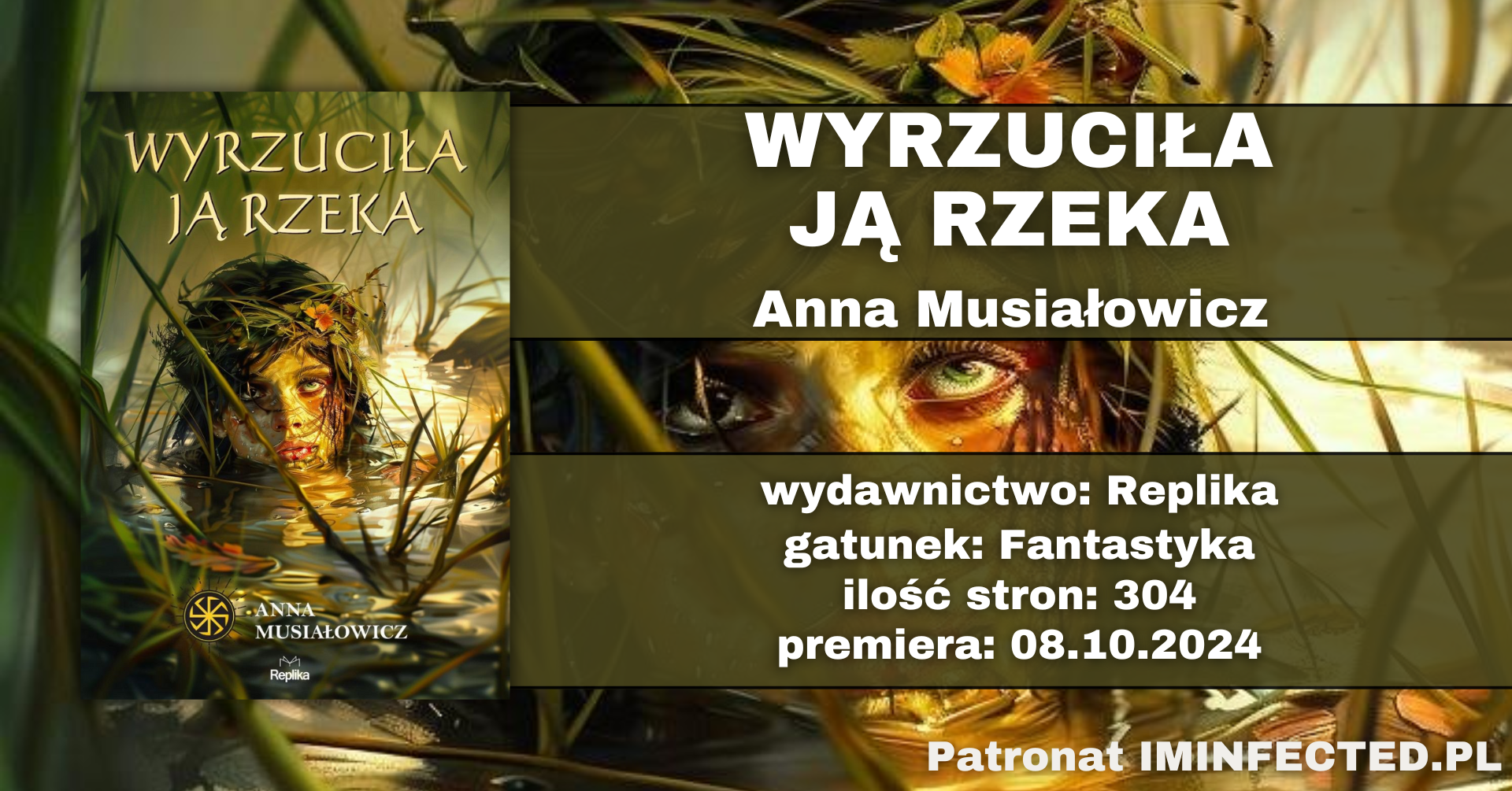 Wyrzucila ja rzeka banner